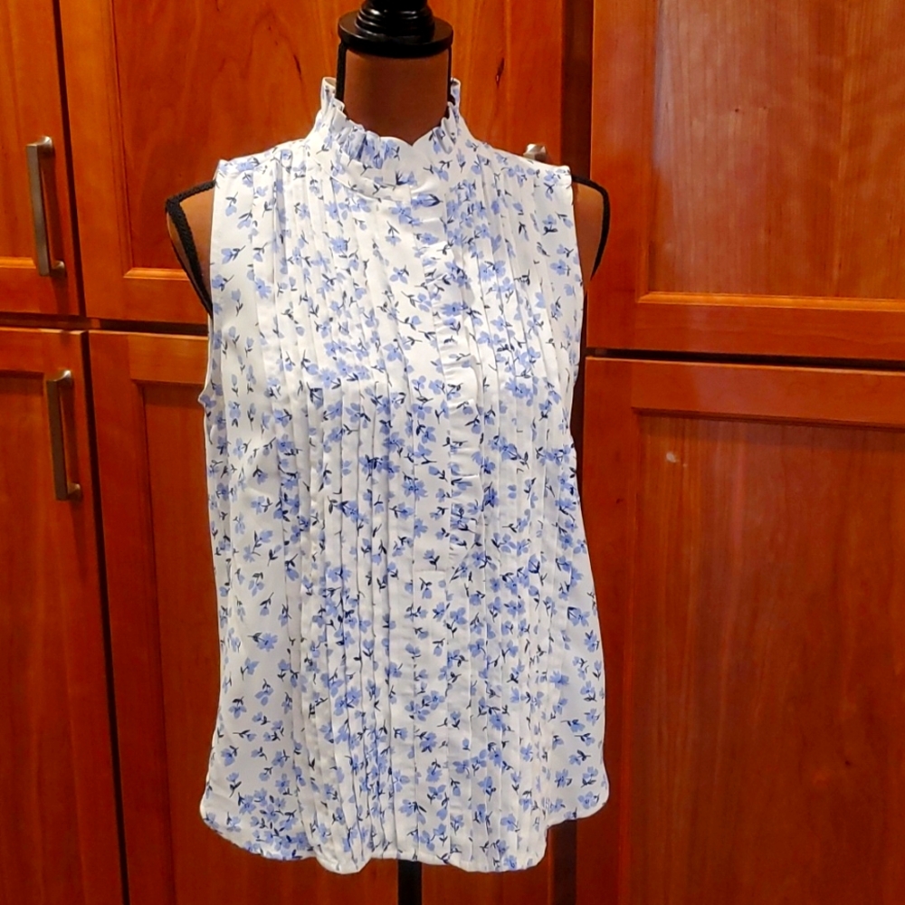 White Ann Taylor Blouse